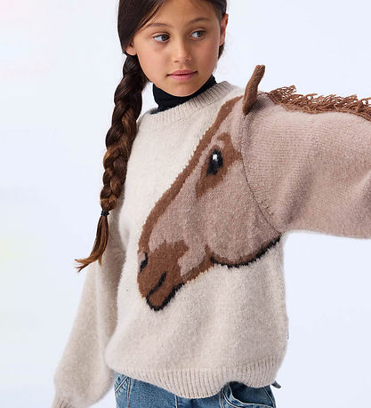 Molo Bluse - Strik - Gisela - Horse Knit