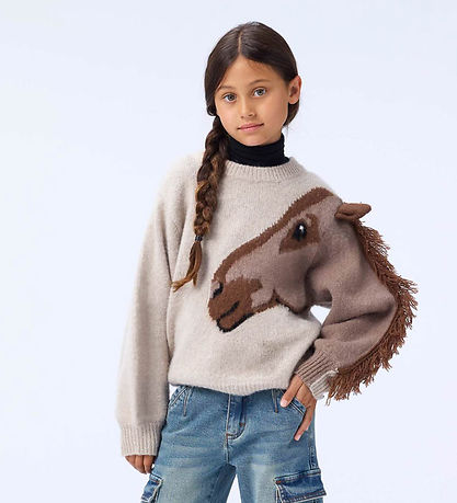 Molo Bluse - Strik - Gisela - Horse Knit