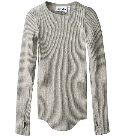 Molo Bluse - Rochelle - Grey Melange