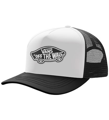 Vans Kasket - Classic Patch Curved Bill Trucker - Black/White