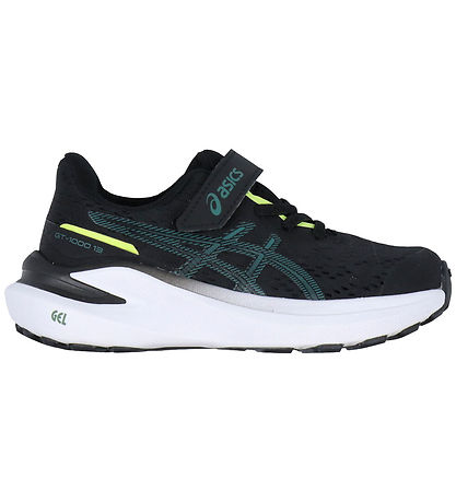 Asics Sko - GT-1000 13 PS - Black/Jasper Green