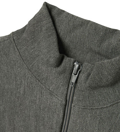 LMTD Cardigan - NlfLonja - Dark Grey Melange
