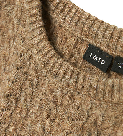 LMTD Bluse - Strik - NlfKave - Sepia Tint / Ext3103