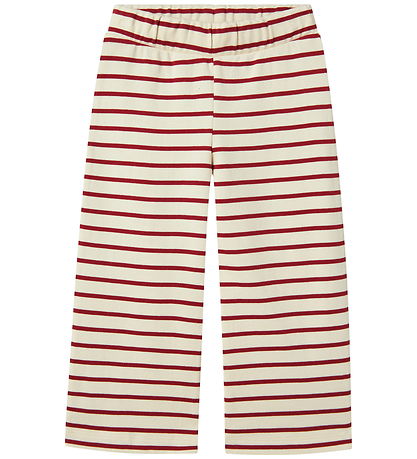 Lil'Atelier Bukser - Bukser - NmfLimia - Turtledove/Red Dahlia