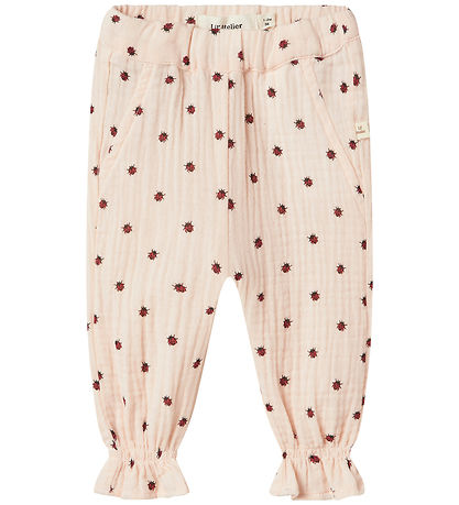 Lil'Atelier Bukser - NbfFlilia - Silver Peony