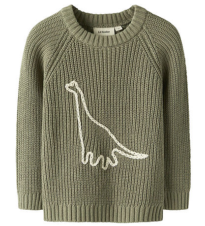 Lil'Atelier Bluse - Strik - NmmEmlen - Overland Trek