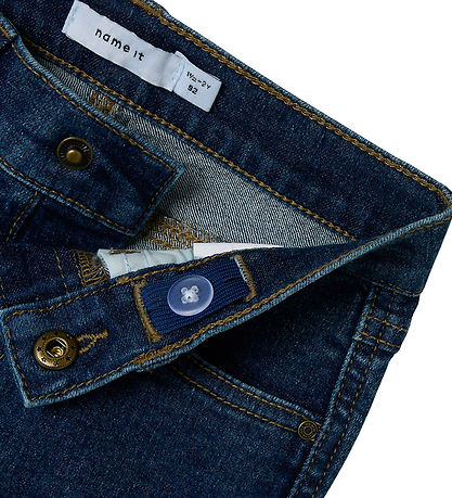 Name It Jeans -Wide - NmfRose - Dark Blue Denim