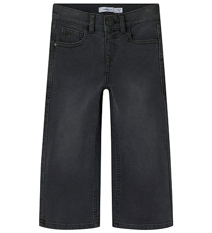 Name It Jeans - Wide - NmfRose - Dark Grey Denim