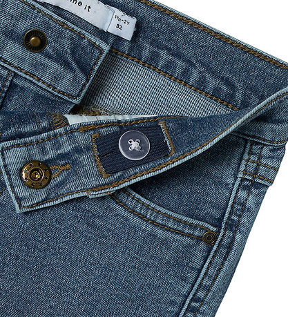 Name It Jeans - Wide - NmfRose - Medium Blue Denim