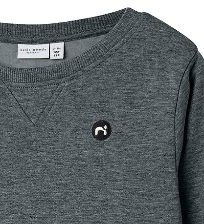 Name It Sweatshirt - Noos - NkmVimo - Dark Grey Melange