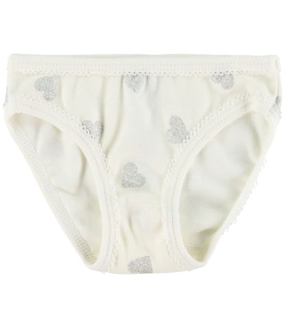 Petit Bateau Trusser - 3-pak - Hvid/Rød