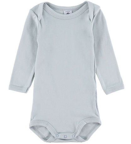 Petit Bateau Body l/æ - 3-pak - Blå/Hvid