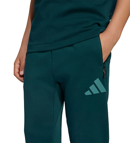 adidas Performance Bukser - J Z.N.E PT - Aurivy/Pretea