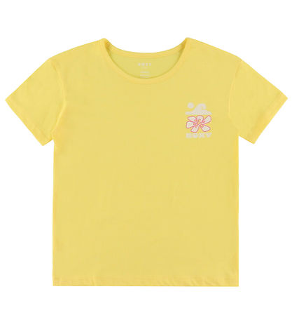 Roxy T-shirt - Lily Regular Night - Lemon Drop