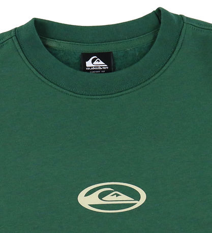 Quiksilver Sweatshirt - Salt Water Graphic - Trekking Green m. P