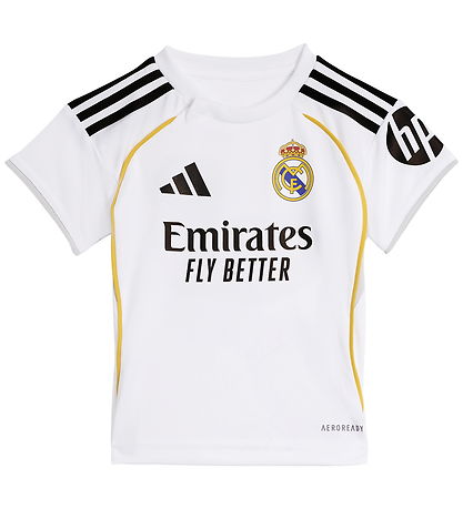 adidas Performance Fodboldsæt - Real H Baby - White