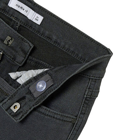 Name It Jeans - Wide - NkfRose - Dark Grey Denim