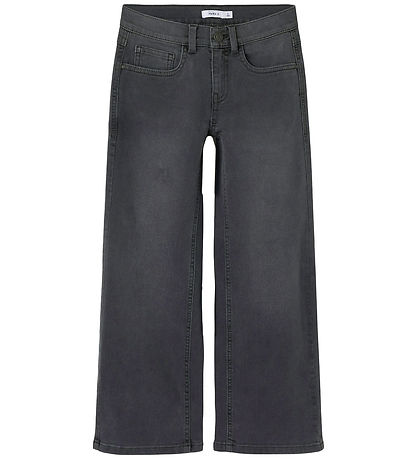 Name It Jeans - Wide - NkfRose - Dark Grey Denim