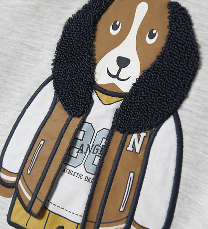 Name It Sweatshirt - NmmKamden - Light Grey Melange