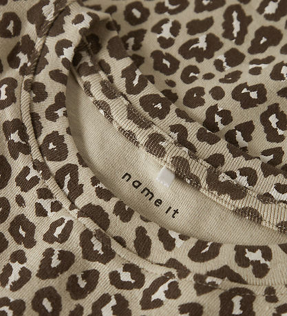 Name It Bluse - NmfLeoana - Peyote m. Leopard