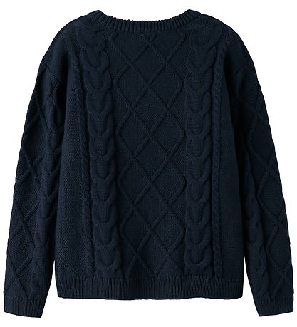 Name It Bluse - Strik - NmmLyle - Navy Blazer