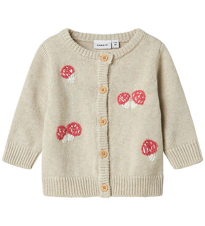 Name It Cardigan - Strik - NbfLinie - Peyote Melange