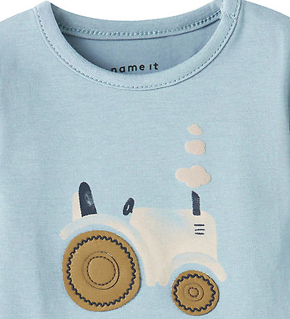 Name it Body l/æ - NbmLife - Dusty Blue m. Traktor
