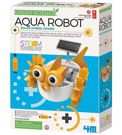 4M Green Science - Hybrid Solar Power - Aqua Robot