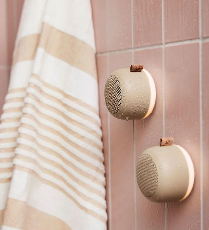 Kreafunk Højtaler m. Lys/Magnet - aLIGHT - Ivory Sand