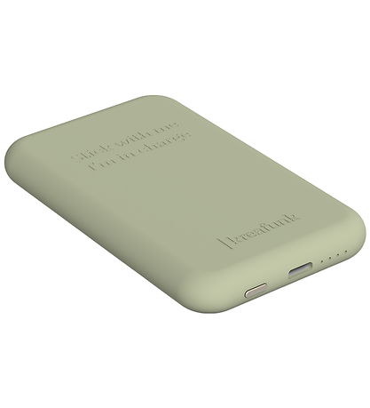 Kreafunk Powerbank - toCHARGE Qi - Dusty Olive - 5.000mAh