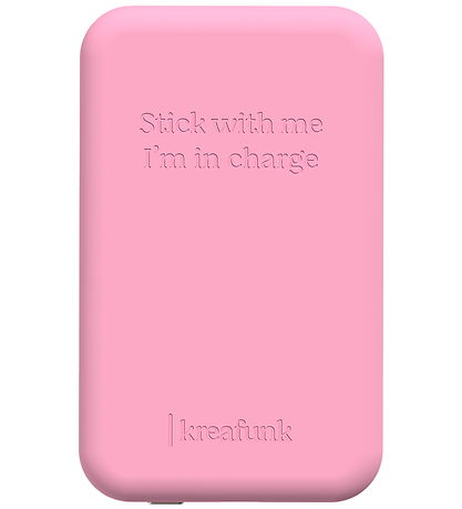Kreafunk Powerbank - toCHARGE Qi - Fresh Pink - 5.000mAh