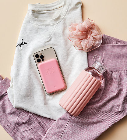 Kreafunk Powerbank - toCHARGE Qi - Fresh Pink - 5.000mAh