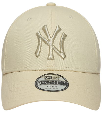 New Era Kasket - 9Forty - New York Yankees - Lysebeige