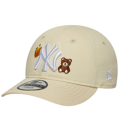 New Era Kasket - 9Forty - New York Yankees - Lysebeige