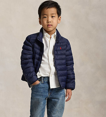 Polo Ralph Lauren Dynejakke - Bomber - Newport Navy
