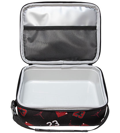 Jordan Køletaske - Lunch Box - Black/Gym Red/White