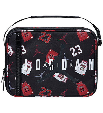 Jordan Køletaske - Lunch Box - Black/Gym Red/White