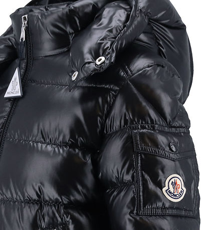 Moncler Dunjakke - Moncler Maya - Sort
