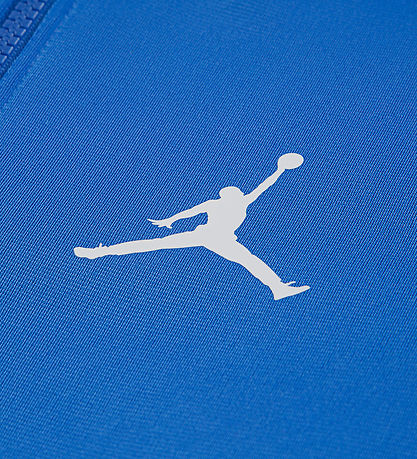 Jordan Træningssæt - Cardigan/Bukser - Sort/Sport Blue