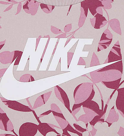 Nike Sæt - Sweatshirt/Leggings - Magic Flamingo