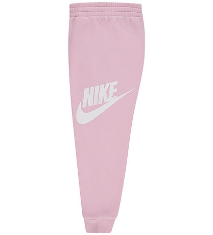 Nike Sweatssæt - Hættetrøje/Sweatpants - Mineral Soft Pink