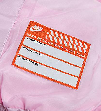 Nike Dynejakke - Puffer - Pink Foam