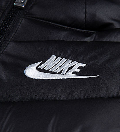 Nike Dynejakke - Puffer - Sort
