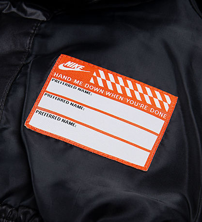Nike Dynejakke - Puffer - Sort