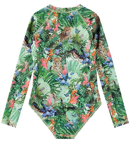 Molo Badedragt - UV50+ - Necky - Green Tropical