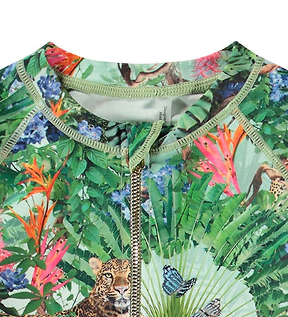 Molo Badedragt - UV50+ - Necky - Green Tropical