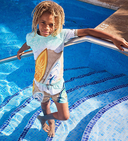 Molo Badebluse - UV50+ - Neptune - Surf Art