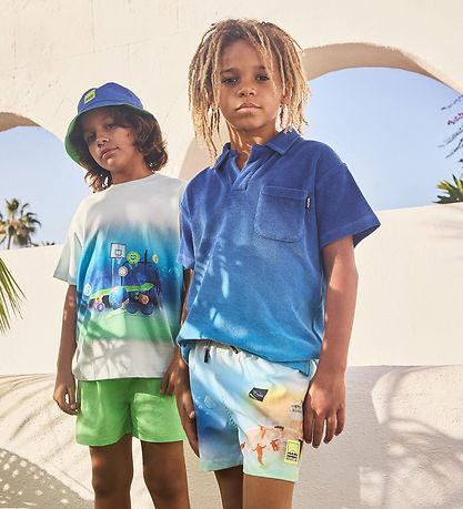 Molo Badeshorts - UV50+ - Niko Solid - Green Vibes