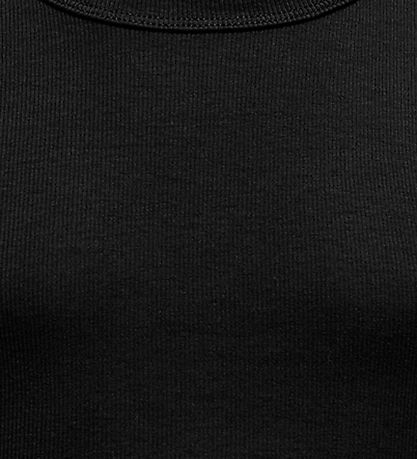 Kids Only T-shirt - KogBina - Rib - Sort