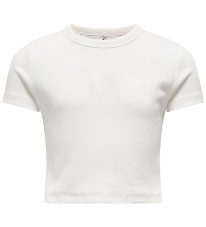Kids Only T-shirt - KogBina - Rib - Cloud Dancer